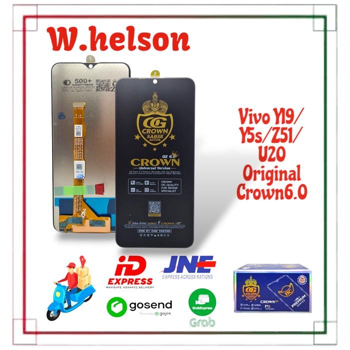 lcd touch screen FULLSET VIVO Y19 ORI