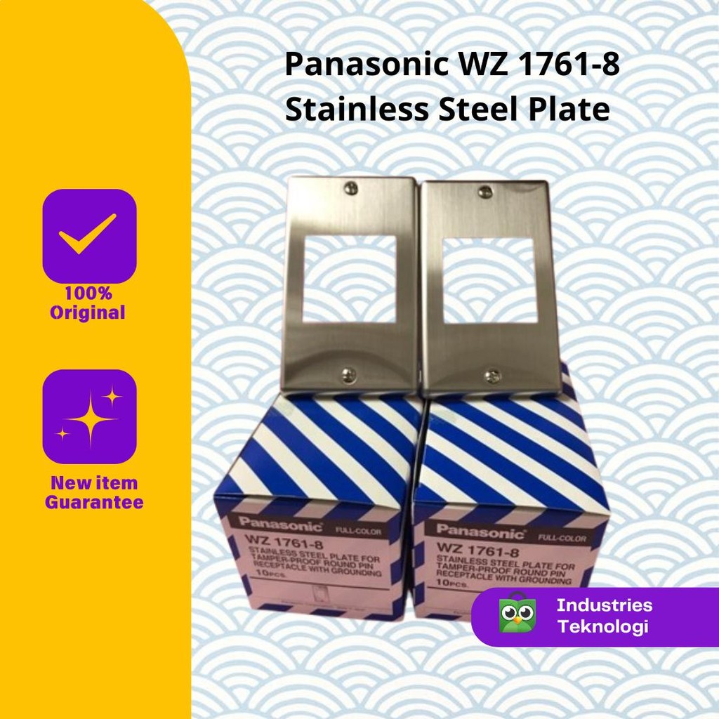 Panasonic WZ 1761-8 Stainless Steel Plate