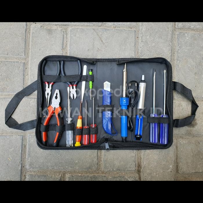 TOOLKIT ELECTRICAL 10PCS/SET PERKAKAS UNTUK LISTRIK RUMAHAN TOOL KIT