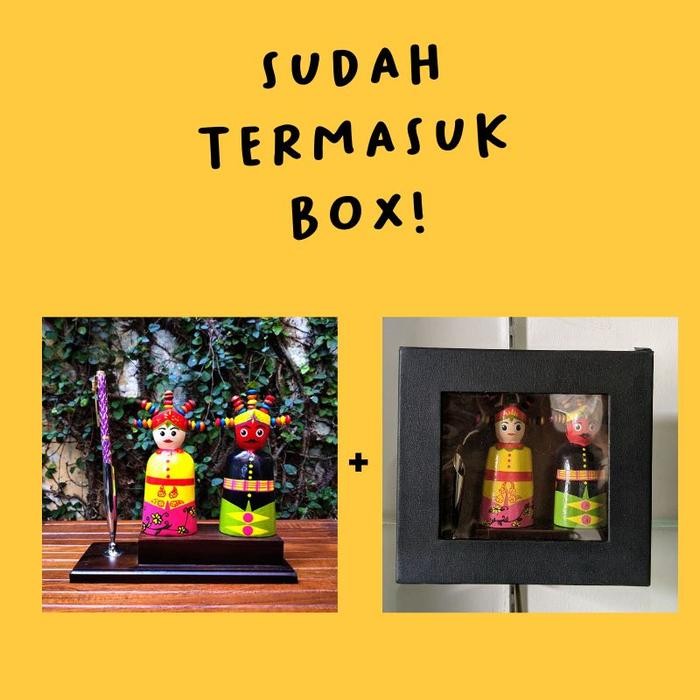 

Pen Holder/Tempat Pulpen/Souvenir Ondel-Ondel Khas Jakarta