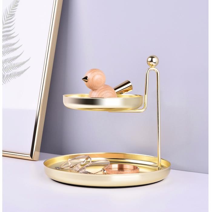 

Tray Stand Organizer Double Deck