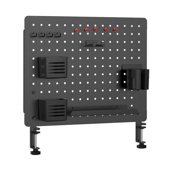

Pegboard Desk Mounted Papan Organizer Jepit Meja