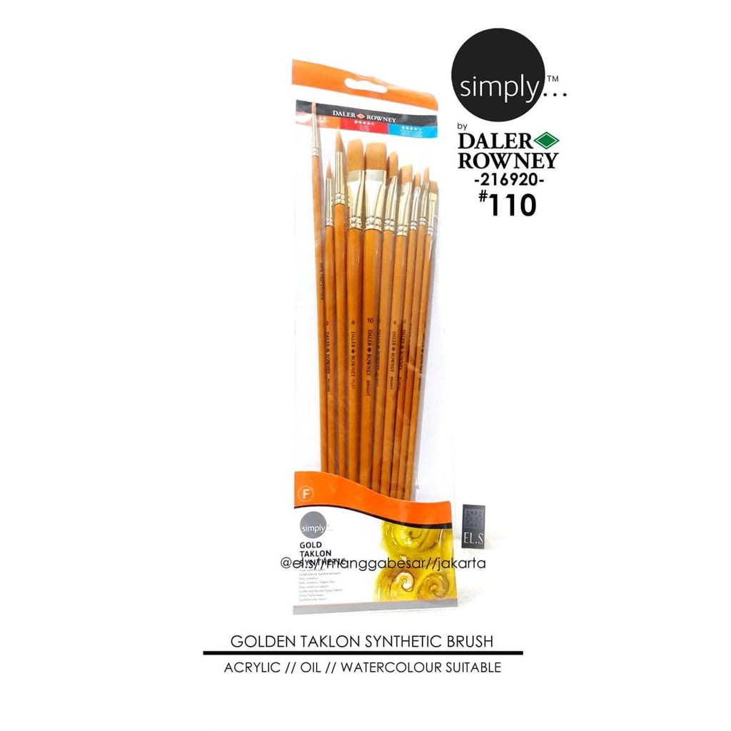 

Daler Rowney Simply Brush Set 110