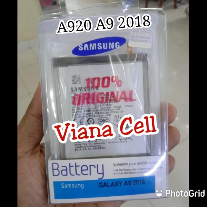 BATERAI SAMSUNG A920 A9 2018 ORIGINAL 100% BATRE BATREI BATTERY A920F