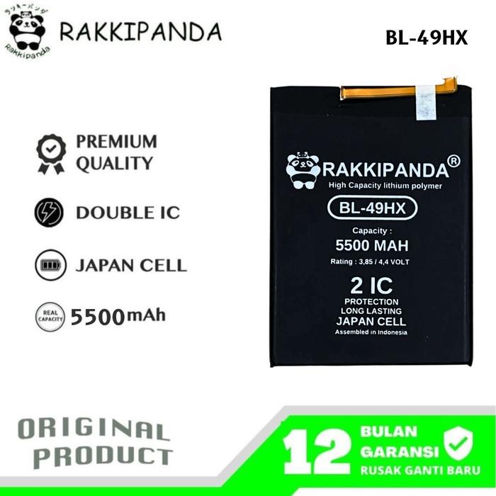 RakkiPanda BL-49HX Compatible With Infinix Hot 20 5G X666B Batre Batrai Baterai