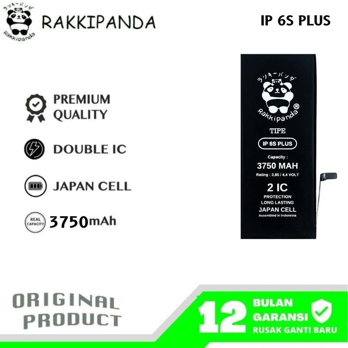 RakkiPanda Compatible With iPhone 6S Plus Batre Batrai Baterai