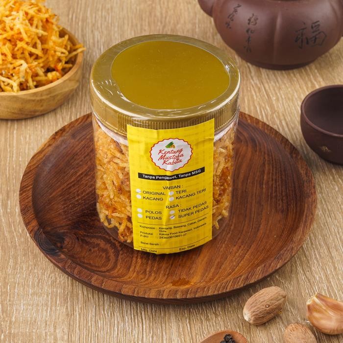 

3YC3 Kentang Mustofa Kabita Original Super Pedas (Toples 600Ml)