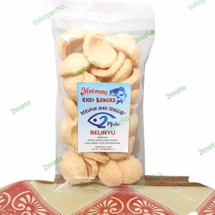 

3YC3 Kerupuk Kemplang Mangkok Ikan Tenggiri Asli Bangka Food Snack Krupuk