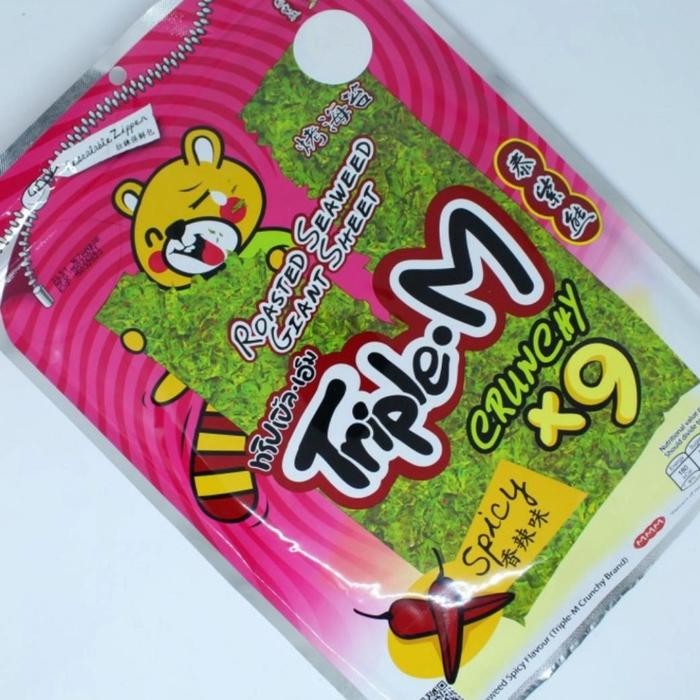 

3YC3 Triple M Roasted Seaweed Giant Sheet - Spicy