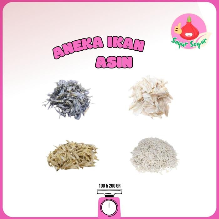 

3YC3 Ikan Asin/Ikan Teri Medan/Jambal Roti/Ikan Asin Gabus/Ikan Asin Tipis