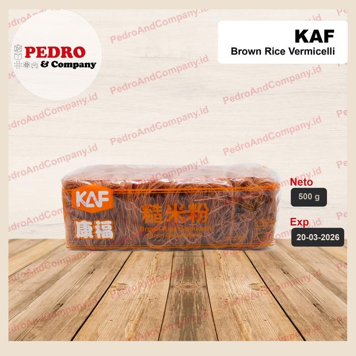

H48Y Kaf - Brown Rice Vermicelli/ Bihun Beras Merah Thailand (500 Gr)
