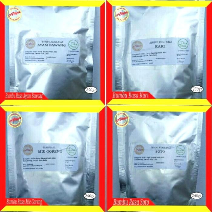 

H48Y Bumbu Kuah Rasa Soto,Mie Goreng,Kari,Ayam Bawang(250Gr). Instan