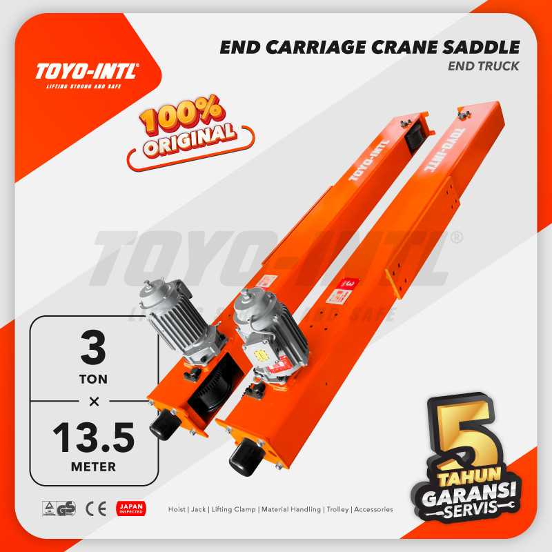 TOYO End Carriage / Crane Saddle 3 Ton