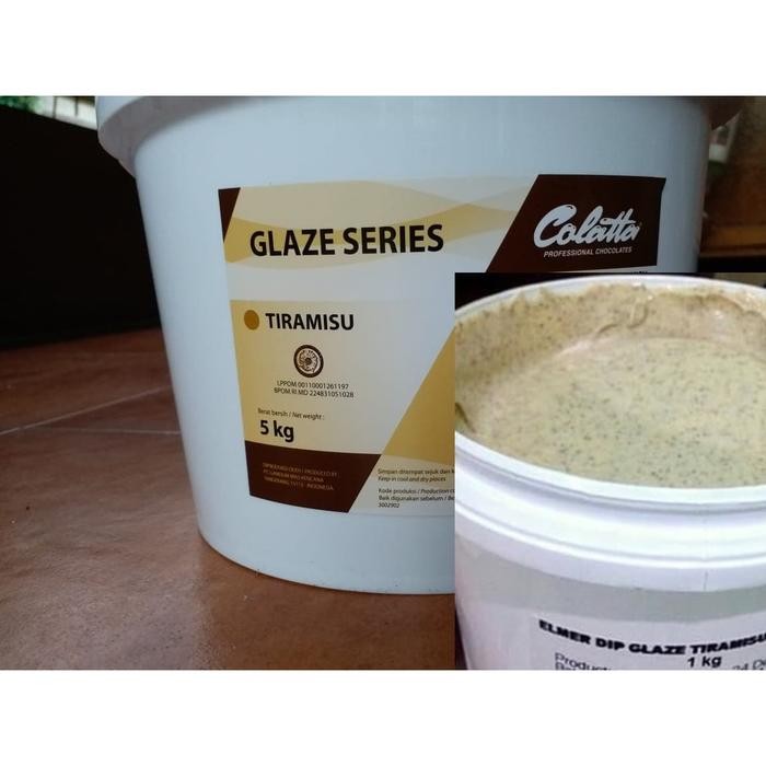 

Glaze Series Colatta Rasa Tiramisu 1Kg Repack