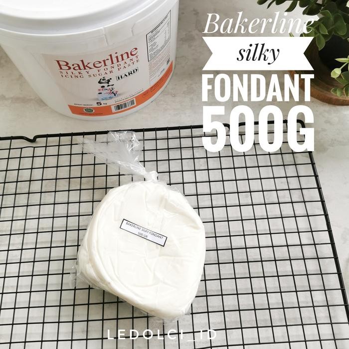 

BAKERLINE SILKY FONDANT HARD FONDANT PREMIUM 500 GRAM