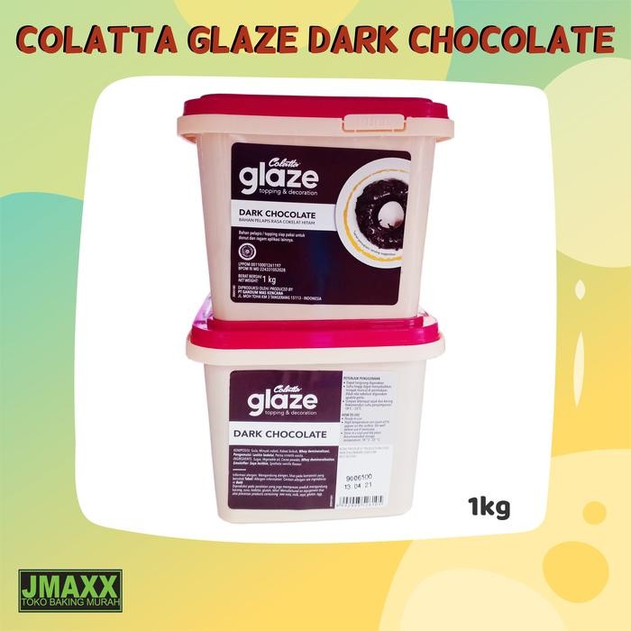 

COLATTA GLAZE DARK CHOCOLATE 1KG
