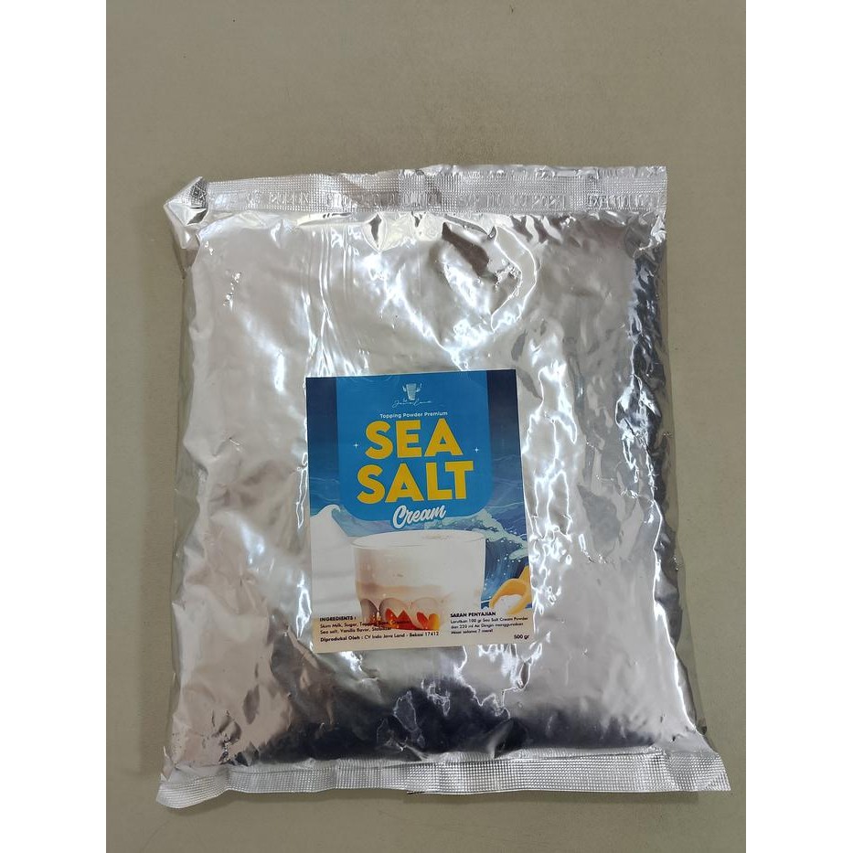 

Topping Sea Salt Original Javaland 500gram