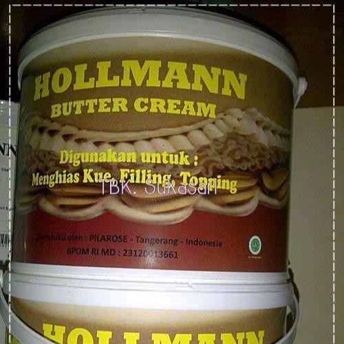 

Hollman buttercream kemasan 500gr repack white vanilla