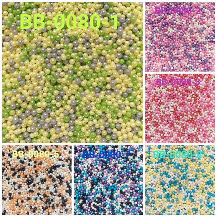 

GR-BB-0080 Sprinkles sprinkle springkel 100gram mutiara mix warna