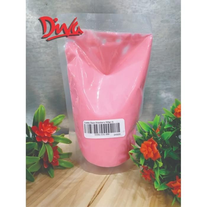 

Colatta Glaze Donat strawberry 500gr - Donut Topping (repack)