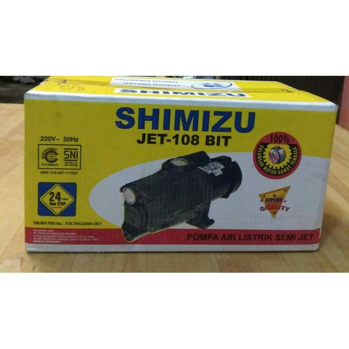 Pompa Semi Jet Pump Shimizu JET 108 BIT / JET108 BIT