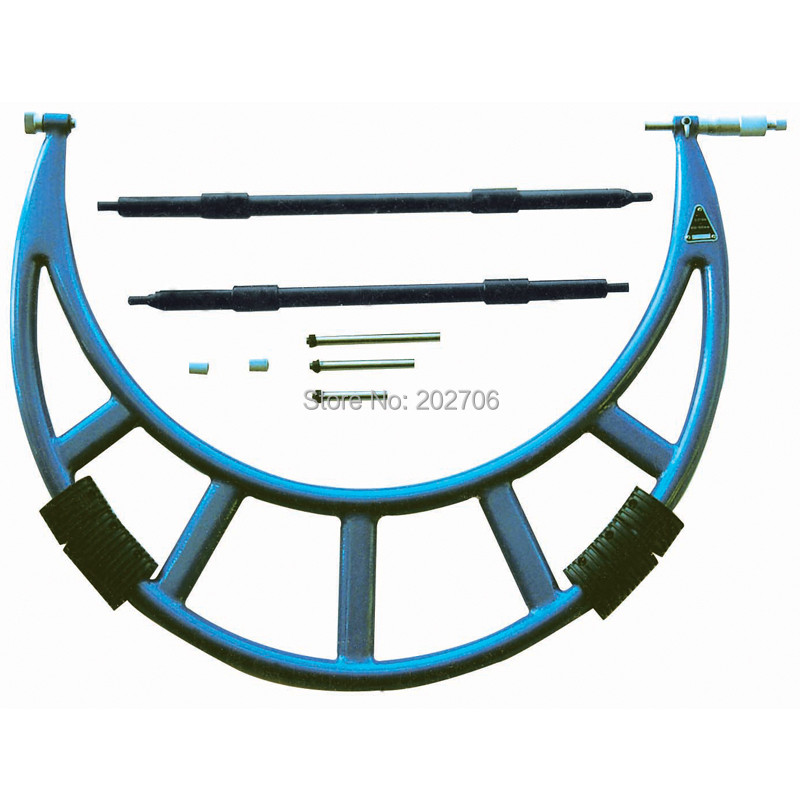 sejahteraastore 300-400mm 400-500mm 500-600mm Outside micrometer with interchangeable anvils