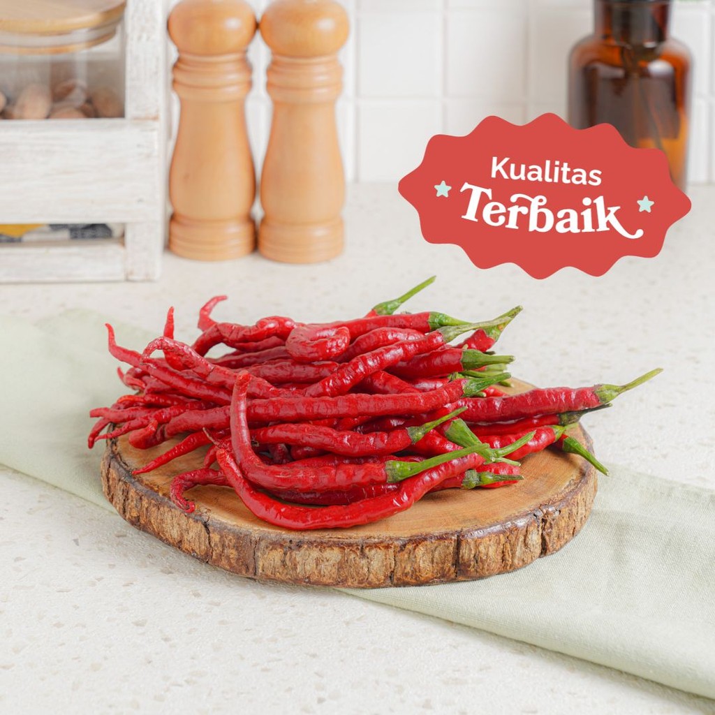 

Cabai Merah Keriting Premium Premium 150 gram