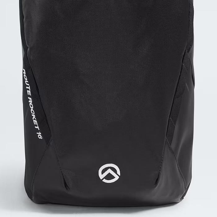 Terbaru Original The North Face Summit Series Route Rocket 16 Backpack - TNF Black TNF Black