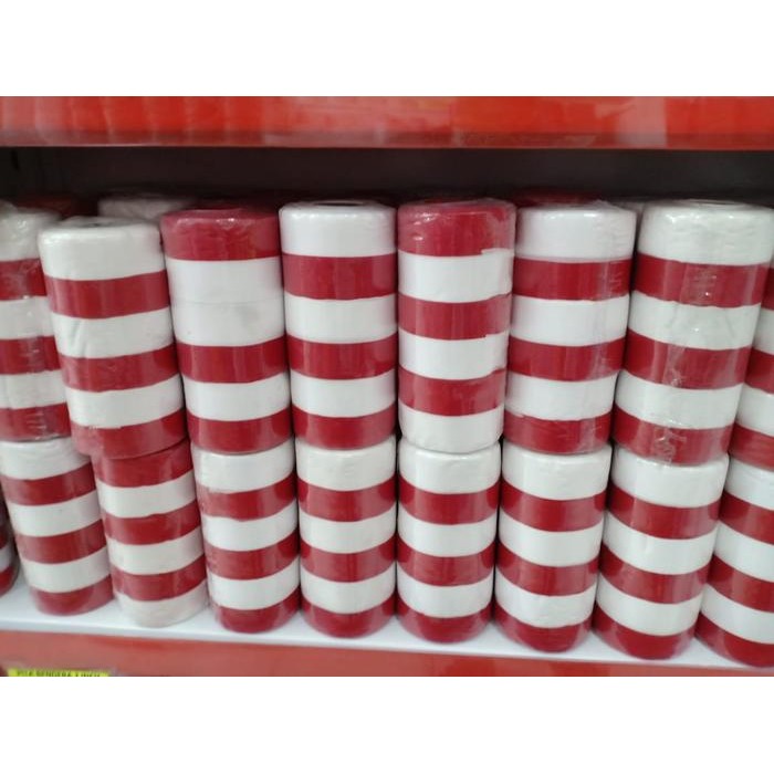 

(Allthebest) Pita merah putih 17 agustusan Per Roll pita satin Pita Hias Hadiah Pita Hias Pita 17