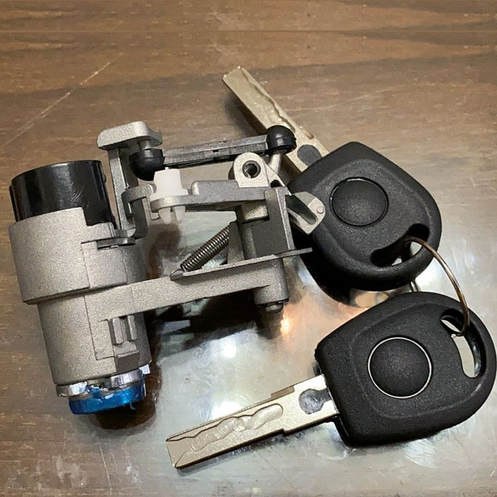 Auto Parts Tailgate Lock Cylinder With Keys for VW Golf 4 Lupo Seat