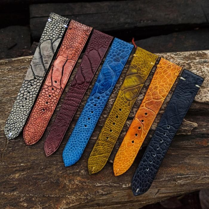 DISKON Strap Jam Tangan Kulit Burung Unta Ostrich READY STOCK