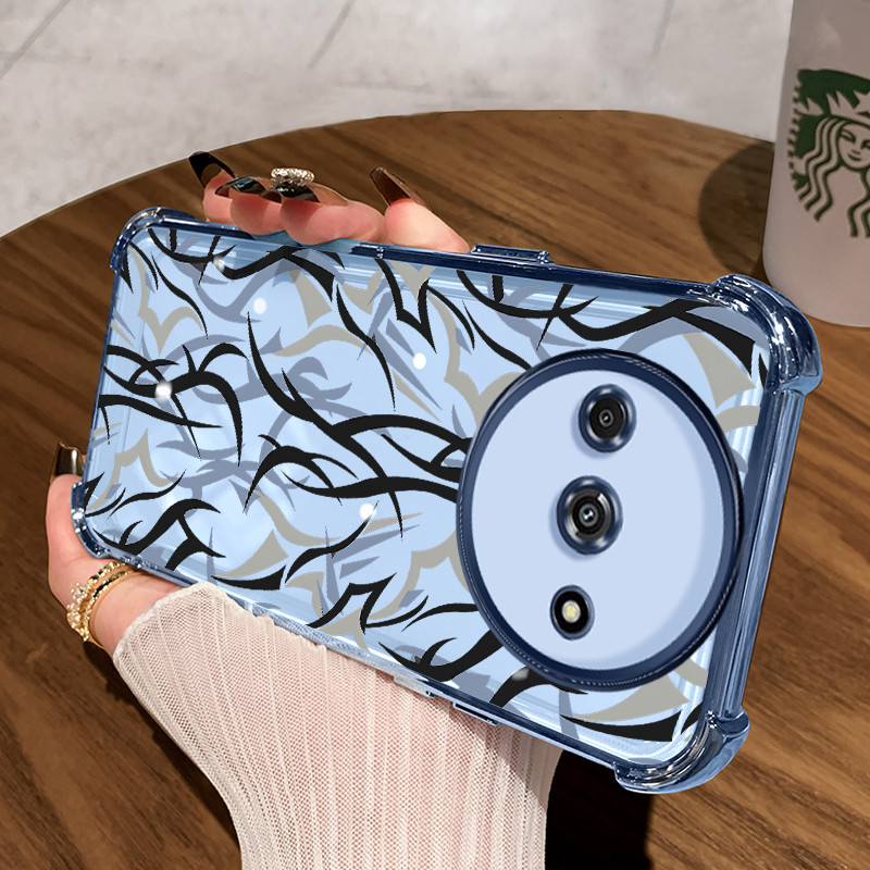 Casing Hp untuk Xiaomi Redmi A3 A3X POCO C61 Case Casing Graffiti batang pola Silikon Softcase HP Ke