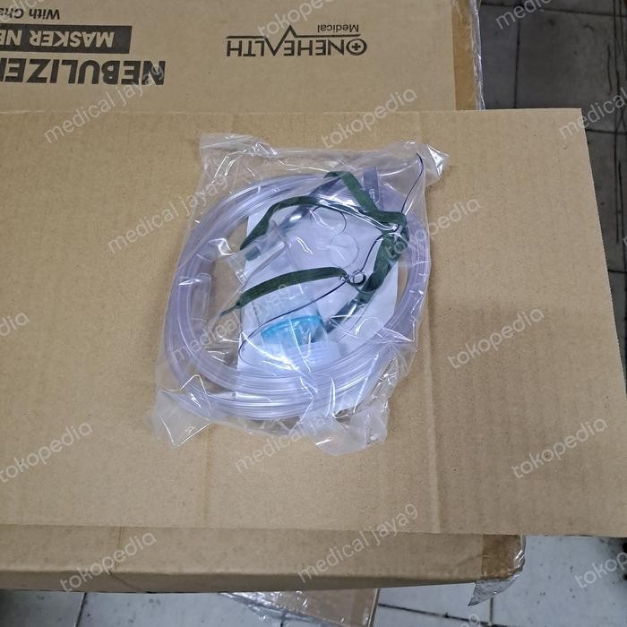 JTTOP" MASKER NEBULIZER SELANG MASK KIT ALAT UAP REGULATOR TABUNG OKSIGEN