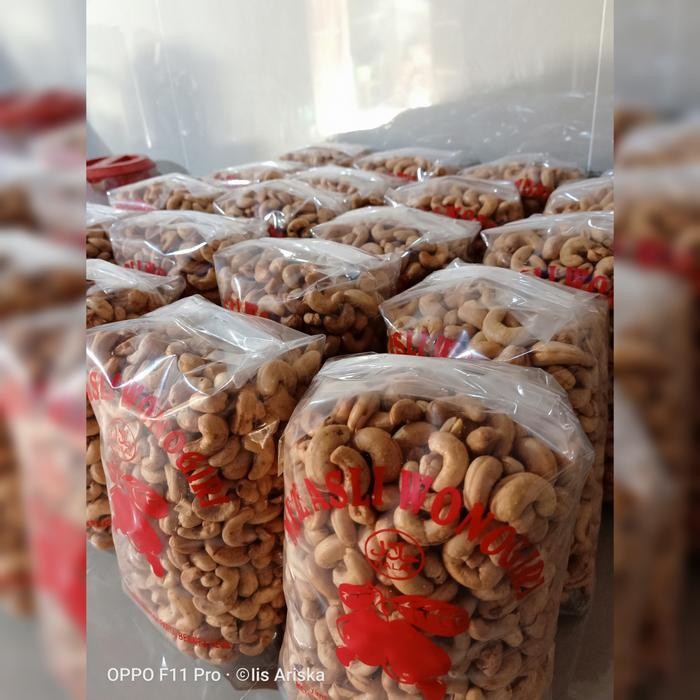 

[KUALITAS TERBAIK MATANG 1KG] KACANG METE/MEDE/CASHEW ASLI WONOGIRI