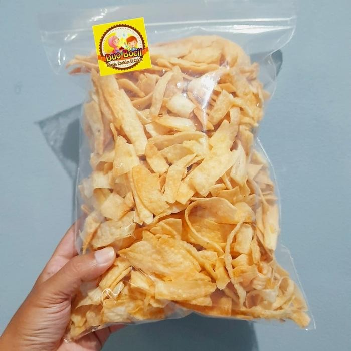 

KERIPIK SINGKONG RASA ORIGINAL / MANGLENG - DUO BOCIL SNACK