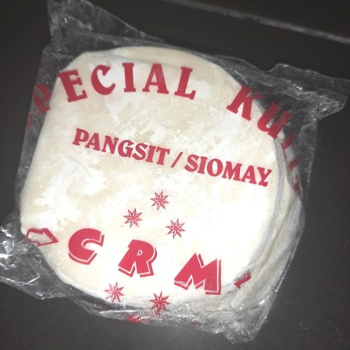 

KULIT DIMSUM CRM 7CM HALAL ANTI LENGKET TIPIS SIOMAY GYOZA SUIKIAW