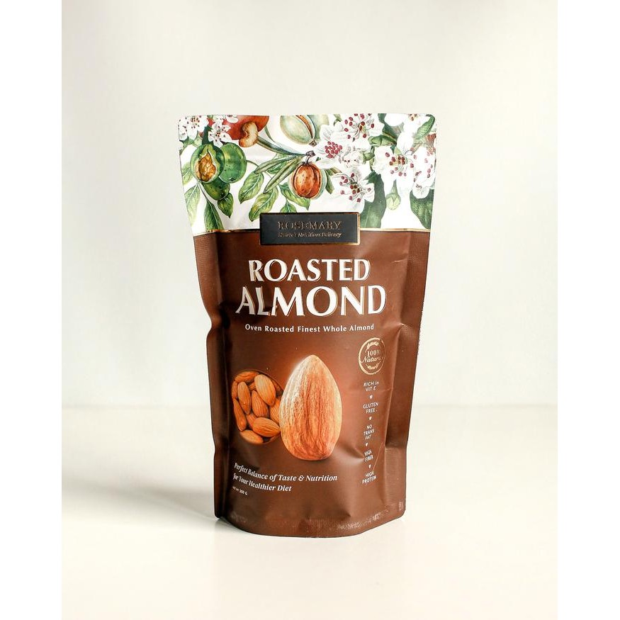 

ROASTED ALMOND - KACANG ALMOND PANGGANG - 300 GRAM