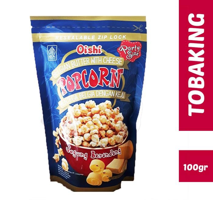 

OISHI POPCORN CARAMEL COKLAT KEJU CAMILAN SNACK JAGUNG POP CORN 100GR
