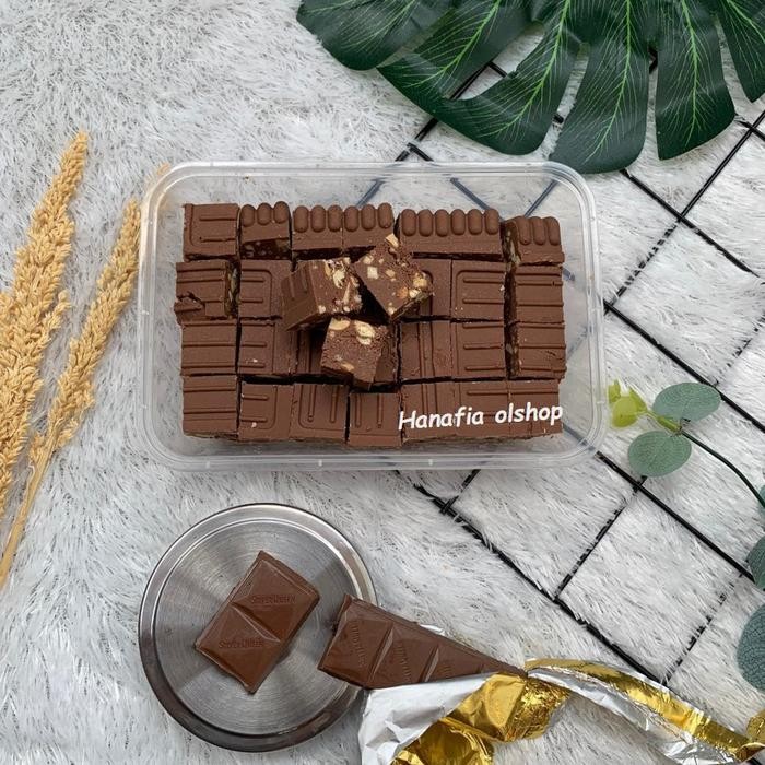 COKLAT SQ 500GR KILOAN FREE DUS BUBLE WRAP PATAHAN COKLAT SQ