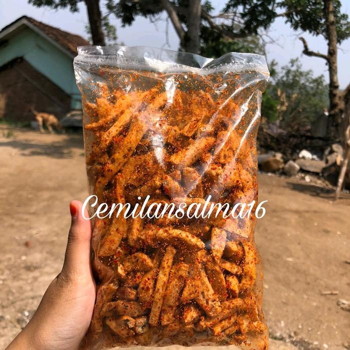 

[BELI LOKAL] BASRENG PEDAS DAUN JERUK ISI 250 GRAM CEMILAN INSTAN FOOD SNACKS GORENG