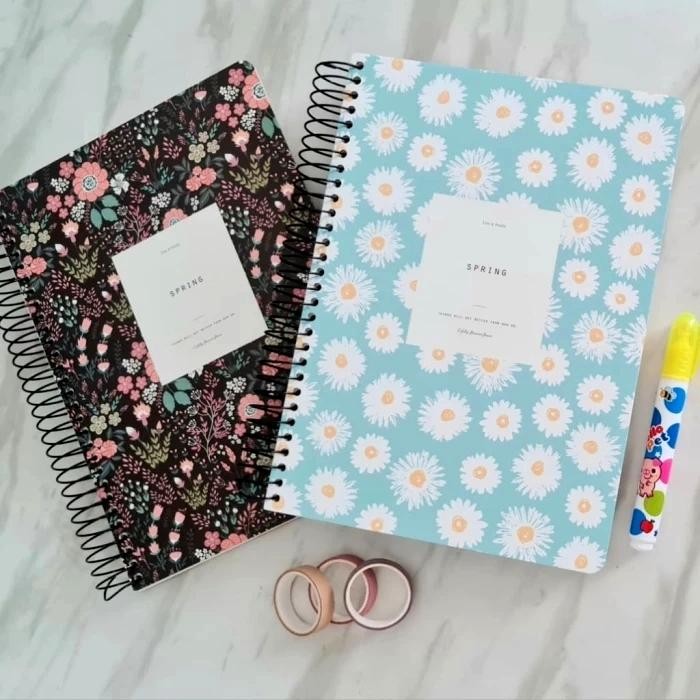 

Notebook Korea/Agenda Diary book Flower