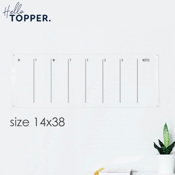 

Akrilik Planner Tabel Daily Planner Acrylic