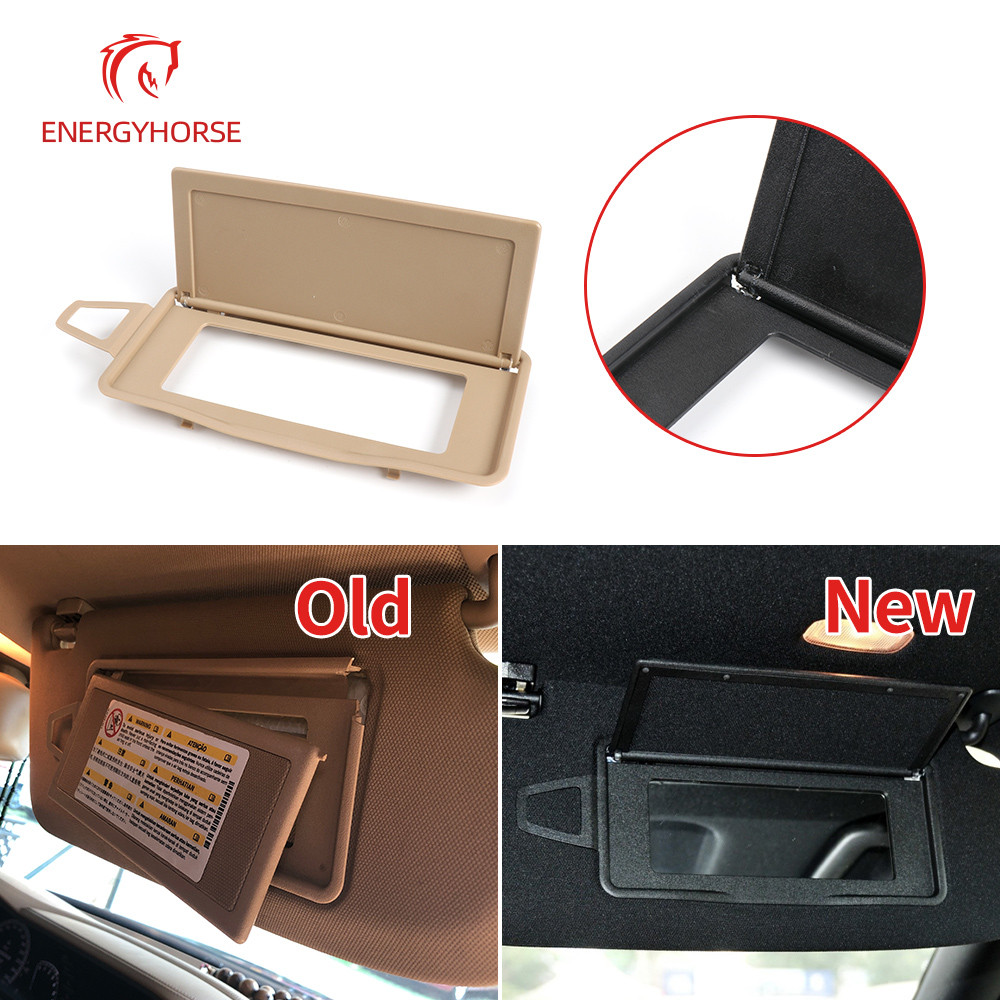 Car Accessories Replacement Auto Interior Car Sun Visor Shade Mirror Board Makeup Mirror Cover for M