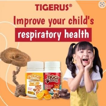 NEW TIGERUS Tiggy Orange Cocoa Pei Pa Kao Vitamin Bapil