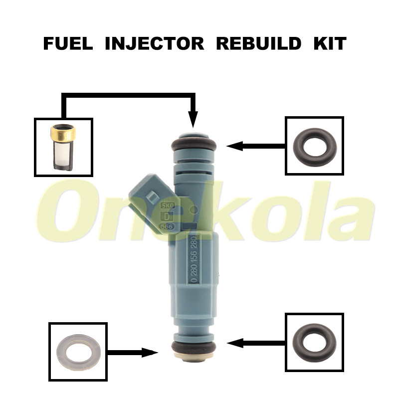 Fuel Injector Seal O-Ring Kit Seals Filters for Vauxhall Astra Zafira