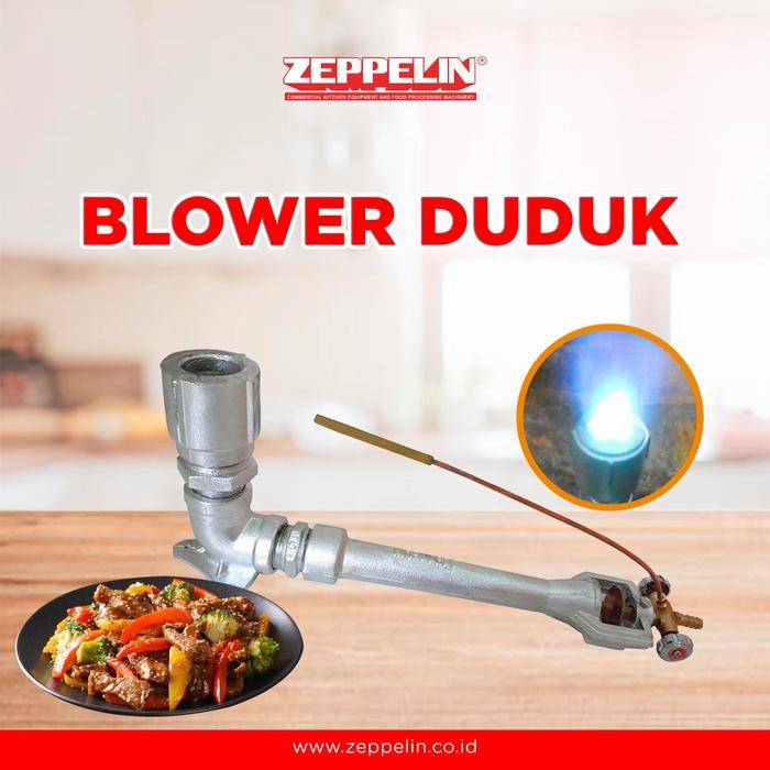 Zeppelin Kompor Cor Tekanan Tinggi Blower Duduk 2"