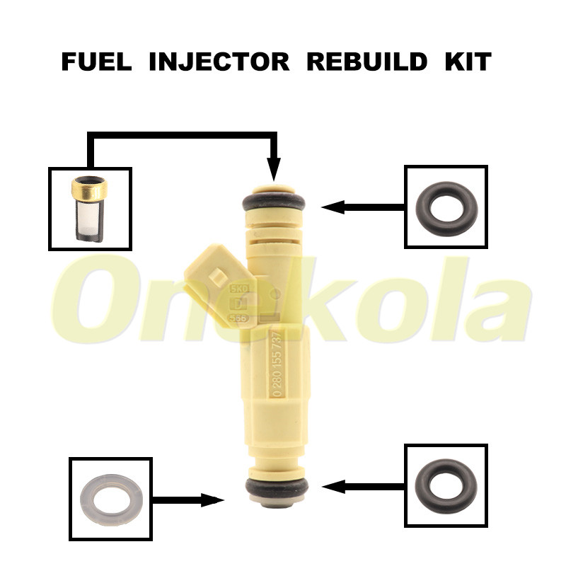 Fuel Injector Repair Kits for AUDI FORD CHEVY BMW LS1 GM V8 WHITE