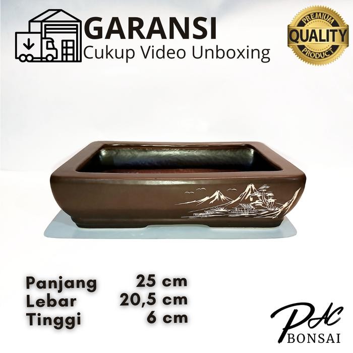 Mode Vintage Pot Keramik Bonsai Sukulen Adenium