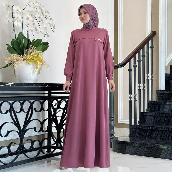 Tafshilla Dress Muslim Cantik Casual by Arniz Indonesia New