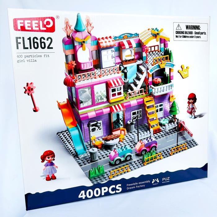 Feelo 216 pcs - Assembly house